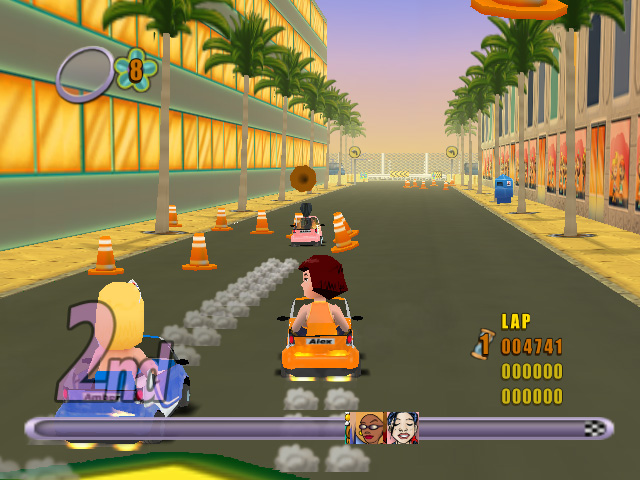 Скриншот из игры Action Girlz Racing - 5