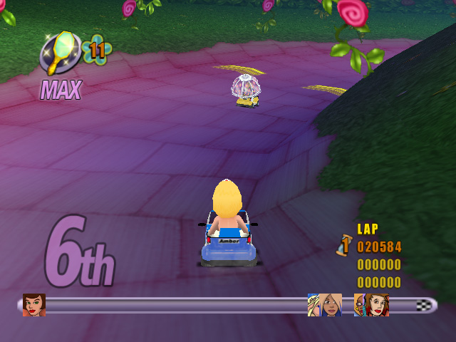 Скриншот из игры Action Girlz Racing - 1
