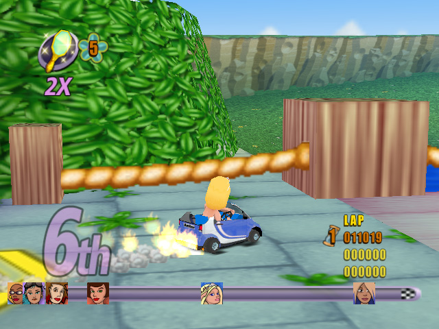 Скриншот из игры Action Girlz Racing - 2