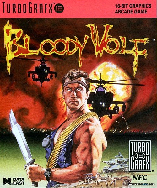 Обложка игры Bloody Wolf