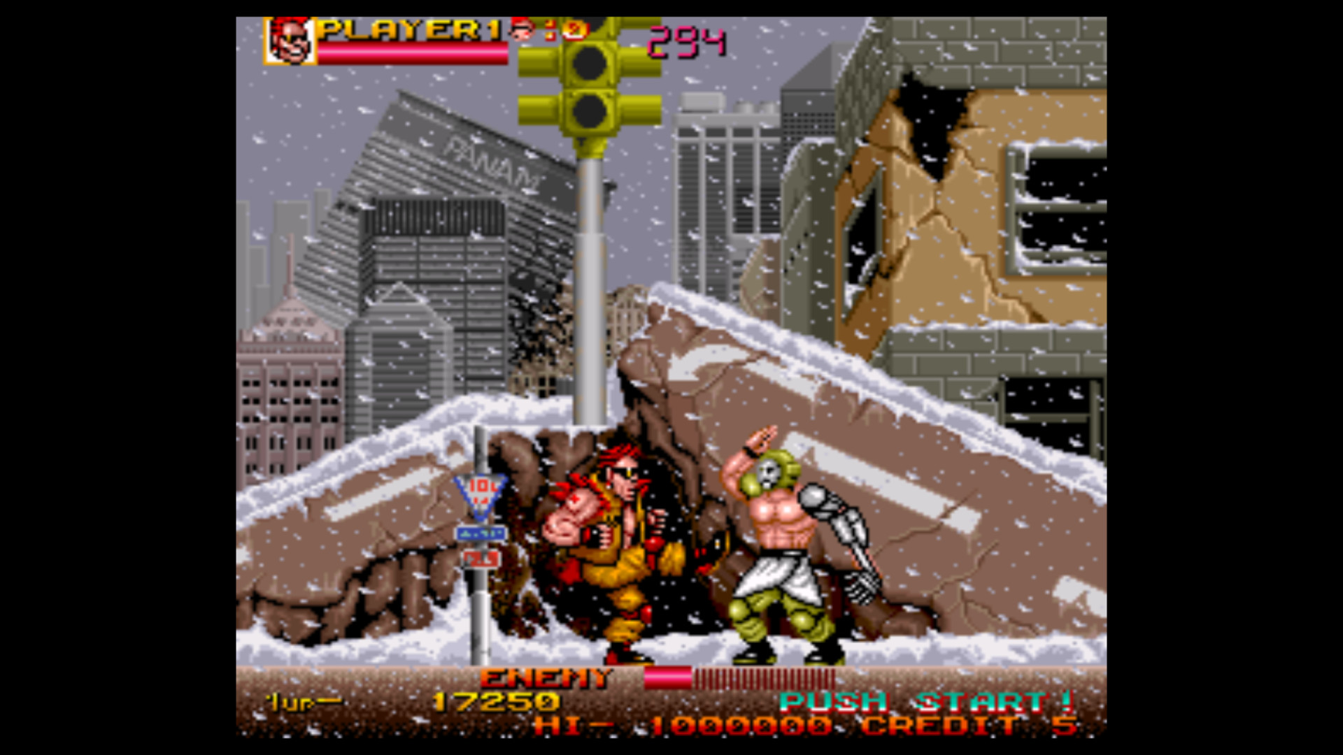 Скриншот из игры Two Crude Dudes - 13