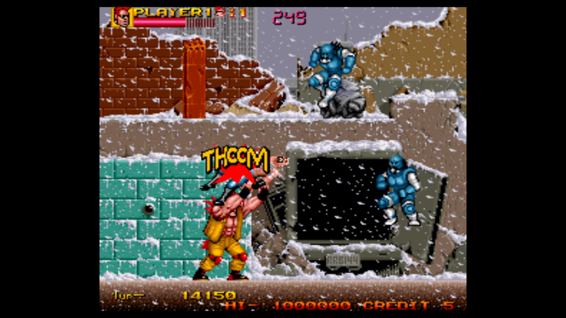 Скриншот из игры Two Crude Dudes - 4