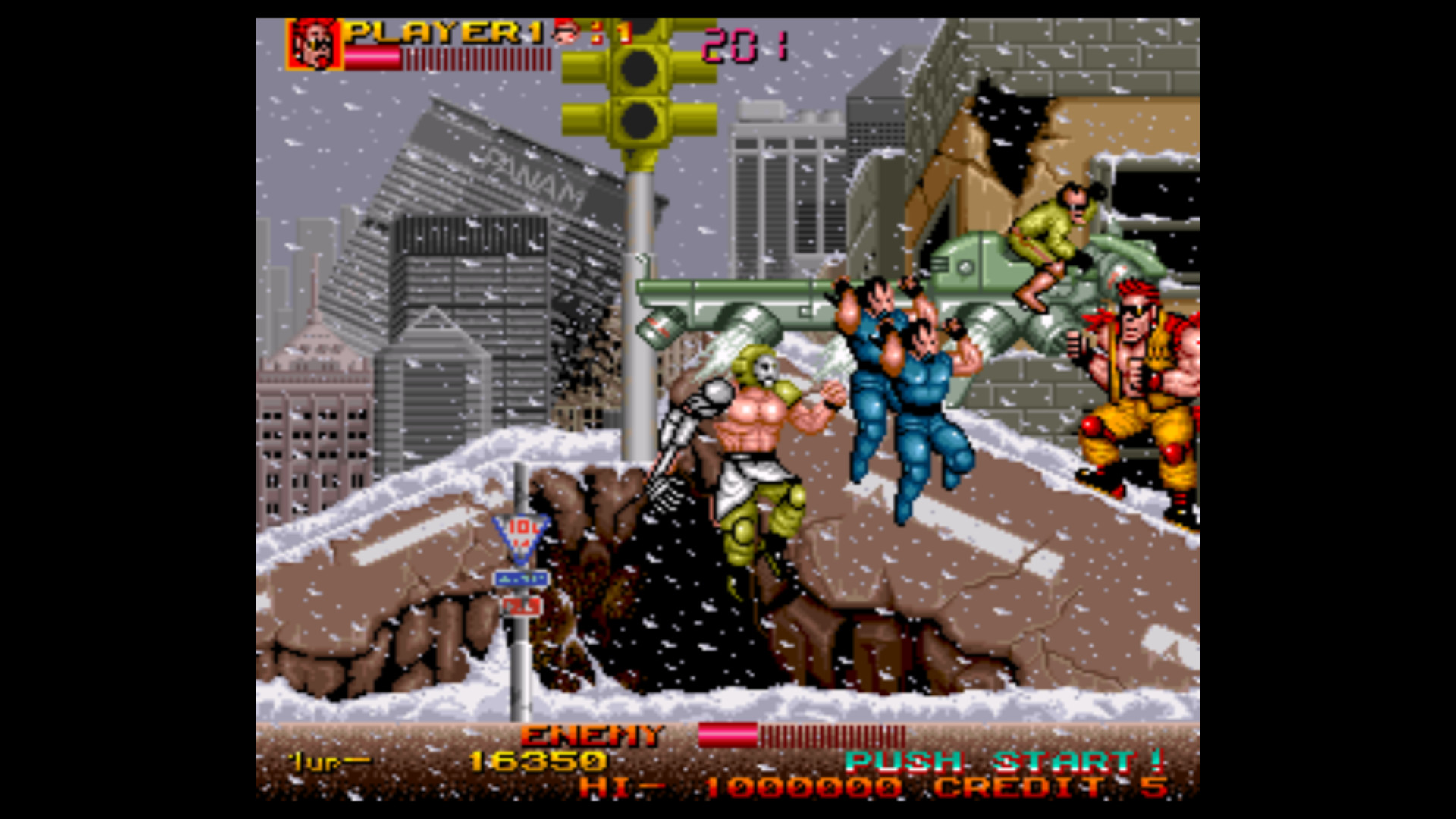 Скриншот из игры Two Crude Dudes - 6