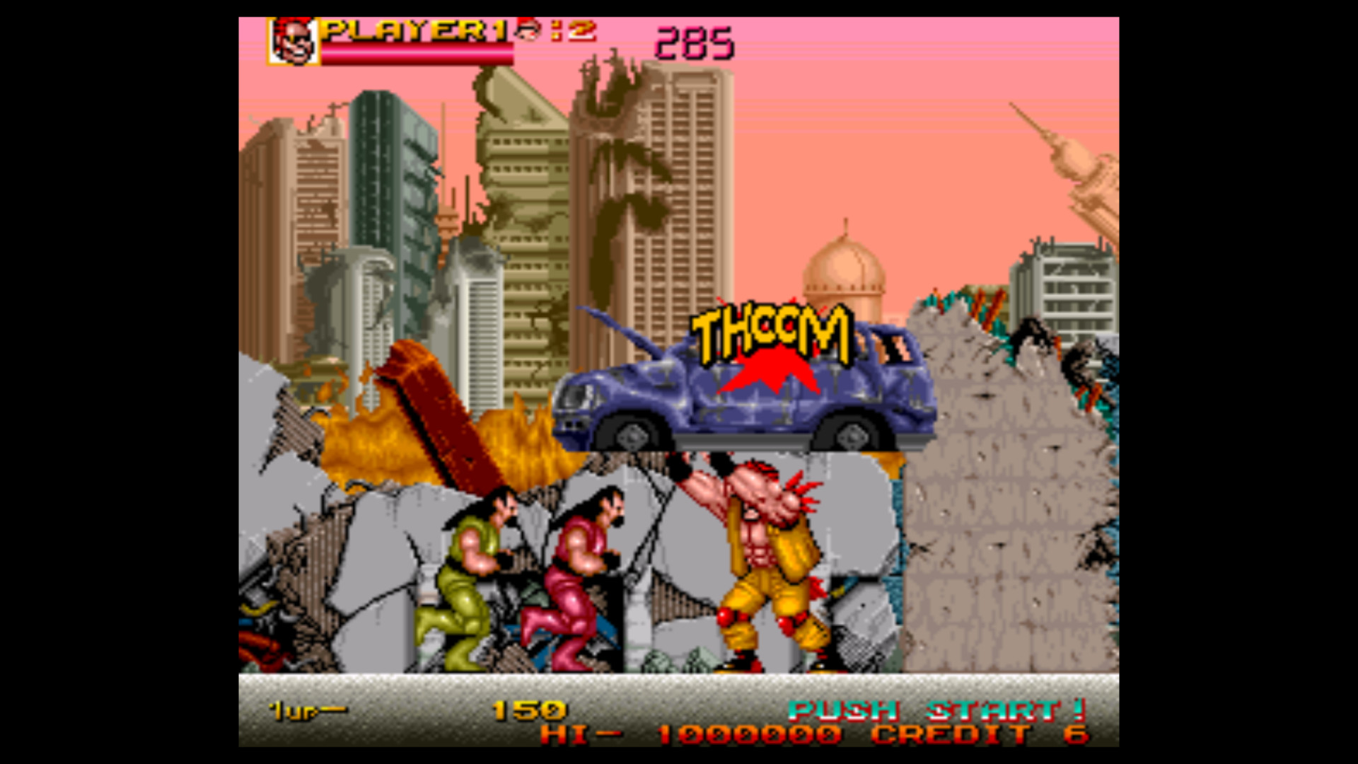 Скриншот из игры Two Crude Dudes - 3