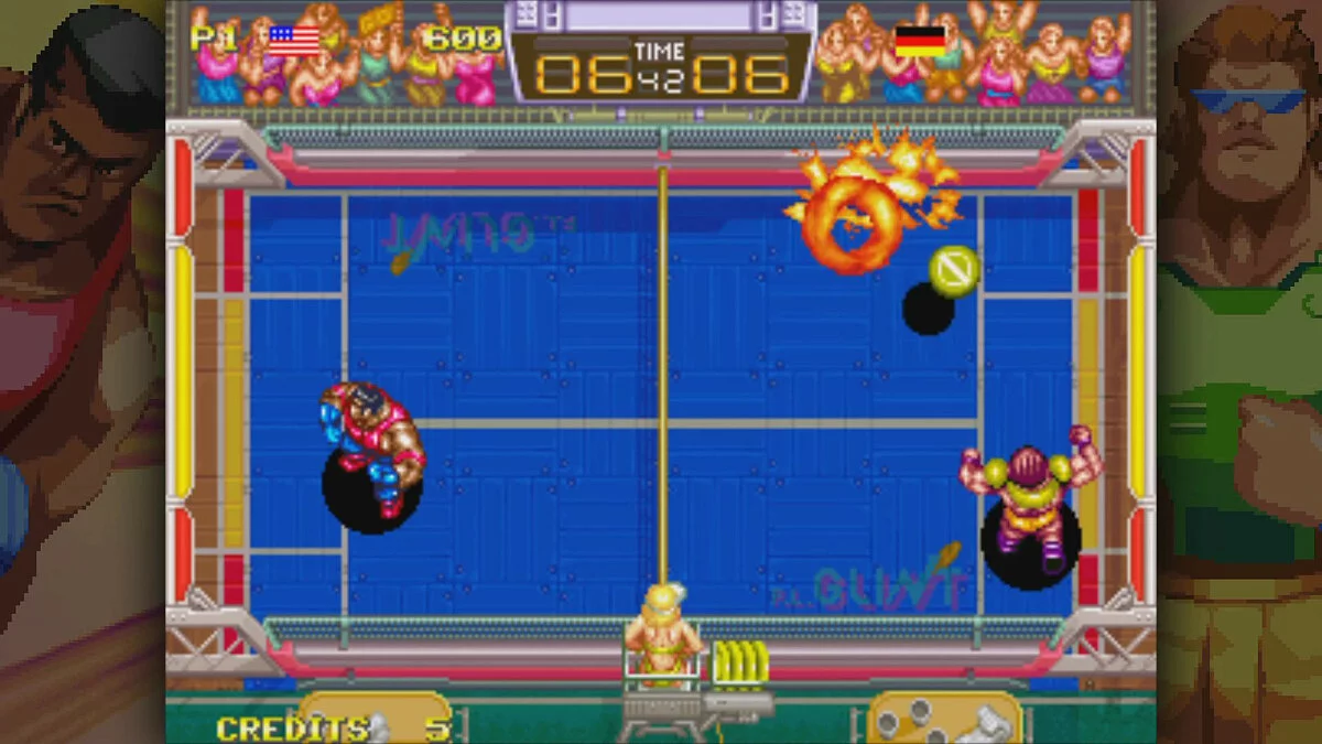 Скриншот из игры Windjammers - 8
