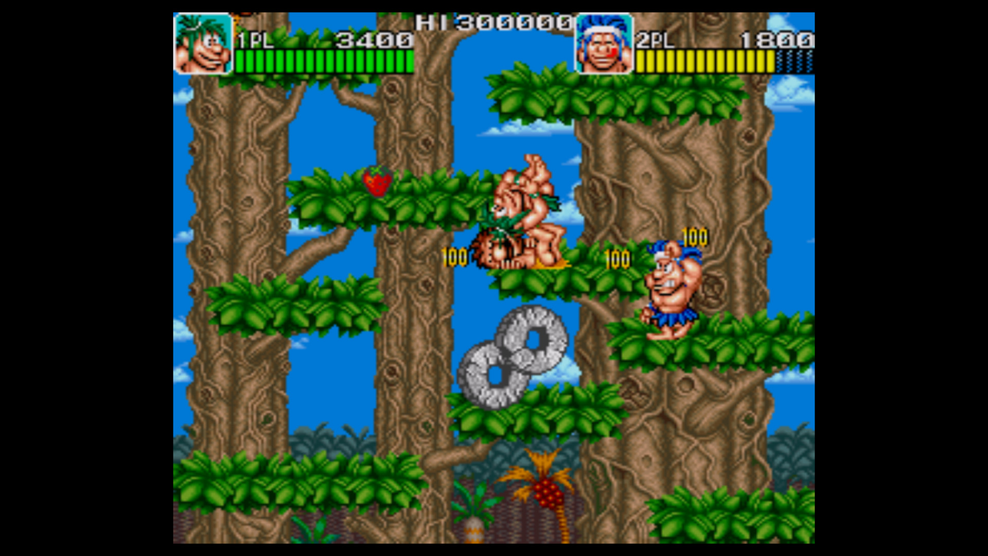 Скриншот из игры Retro Classix: Joe & Mac - Caveman Ninja - 11