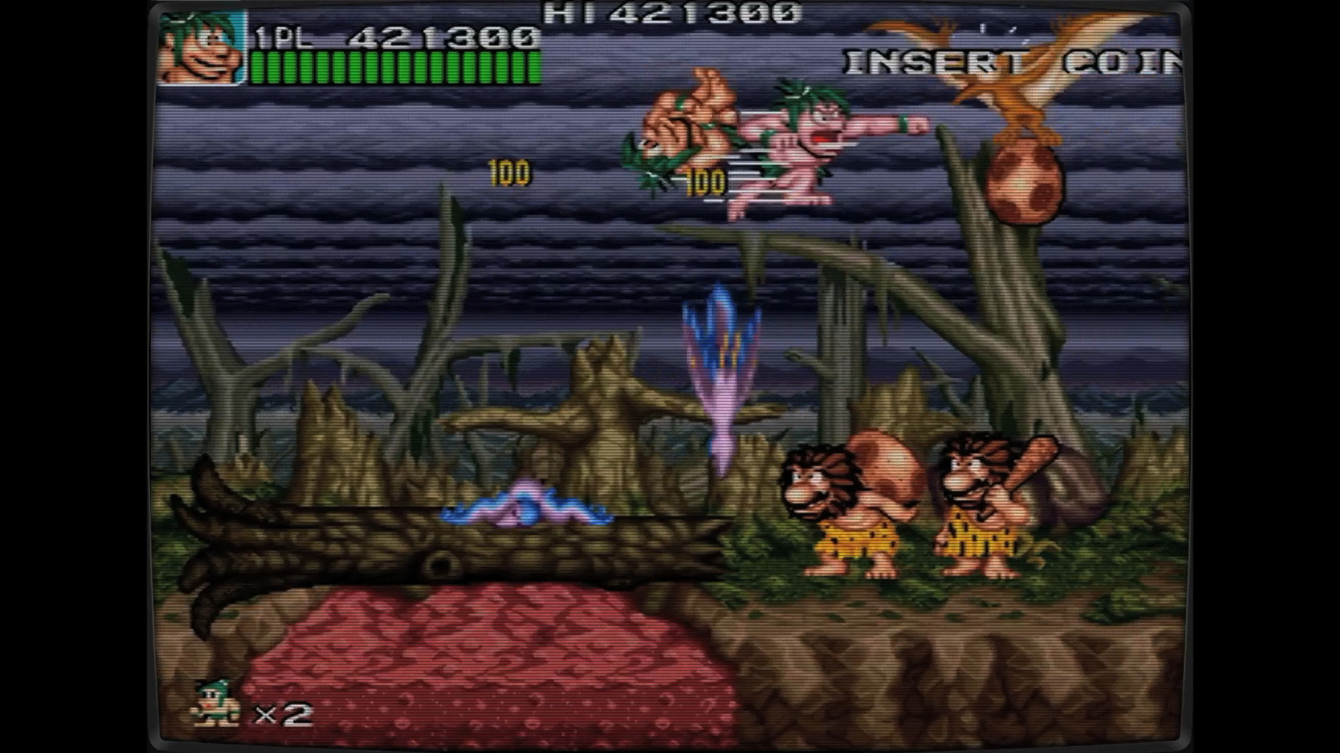 Скриншот из игры Retro Classix: Joe & Mac - Caveman Ninja - 7