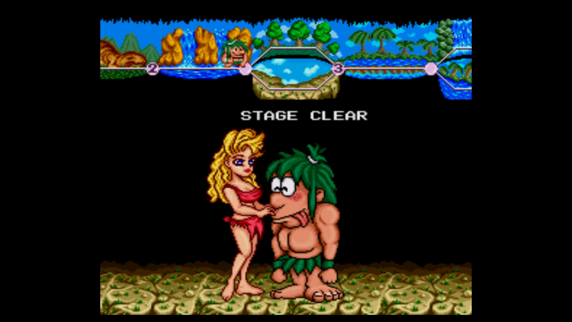 Скриншот из игры Retro Classix: Joe & Mac - Caveman Ninja - 9