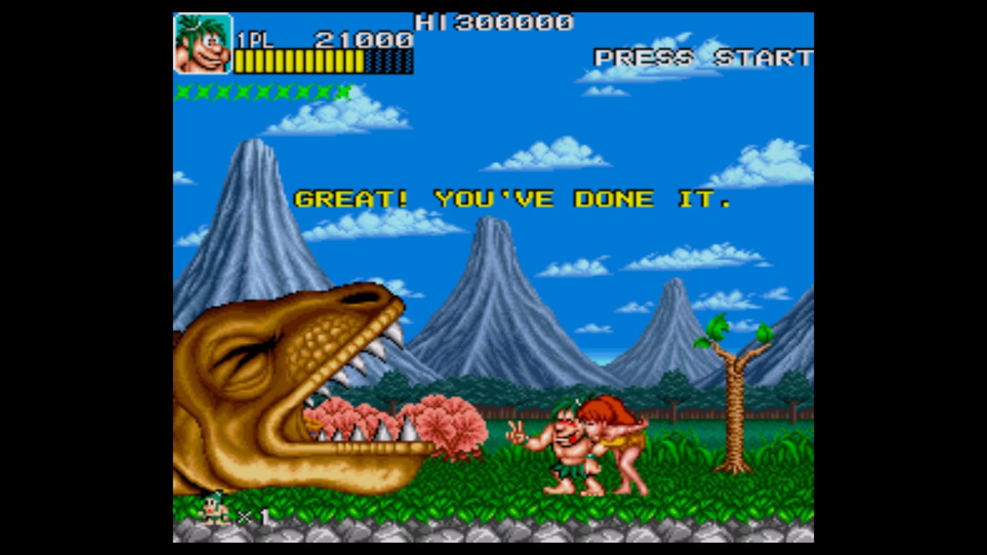 Скриншот из игры Retro Classix: Joe & Mac - Caveman Ninja - 10