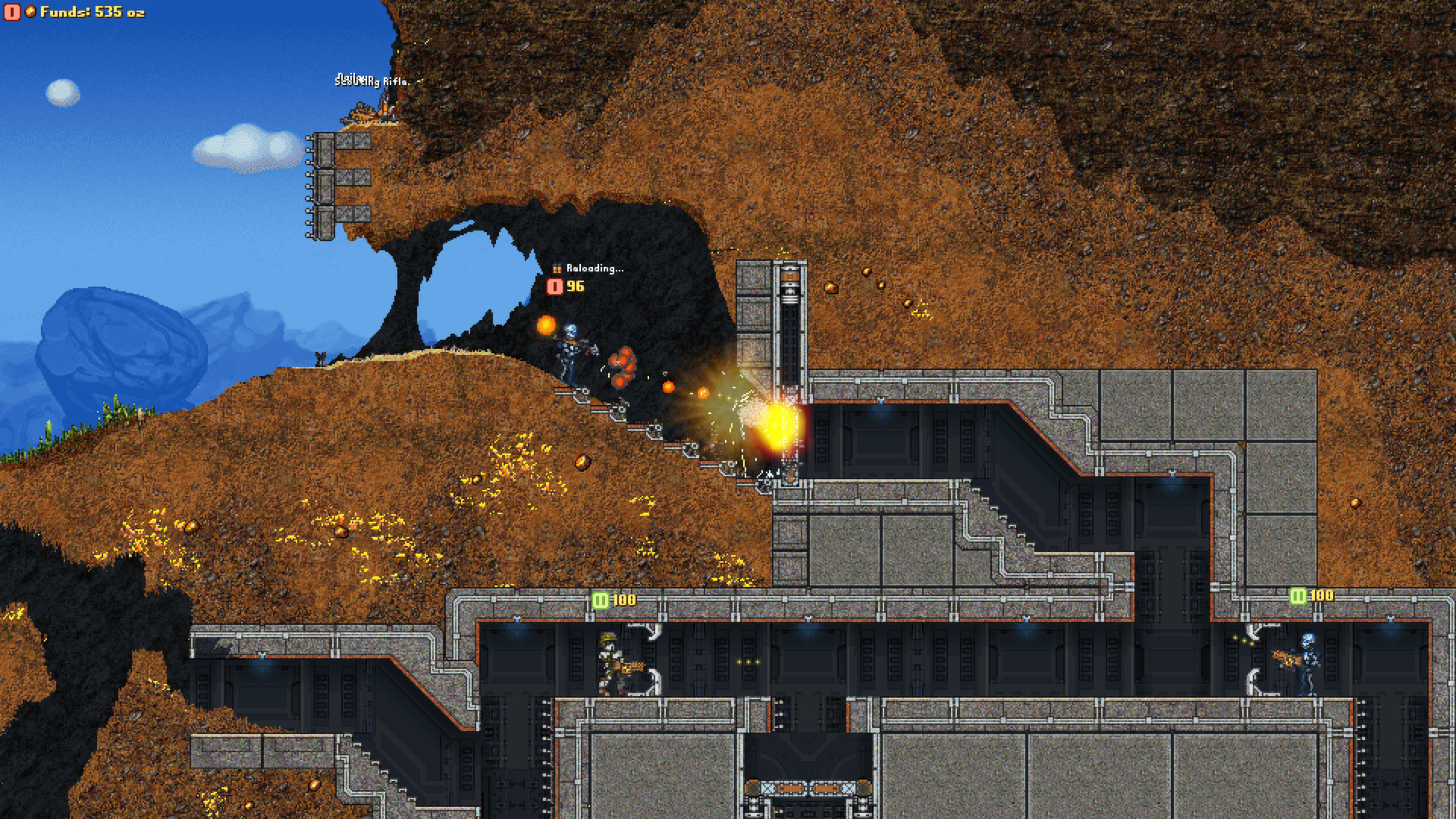Скриншот из игры Cortex Command - 31