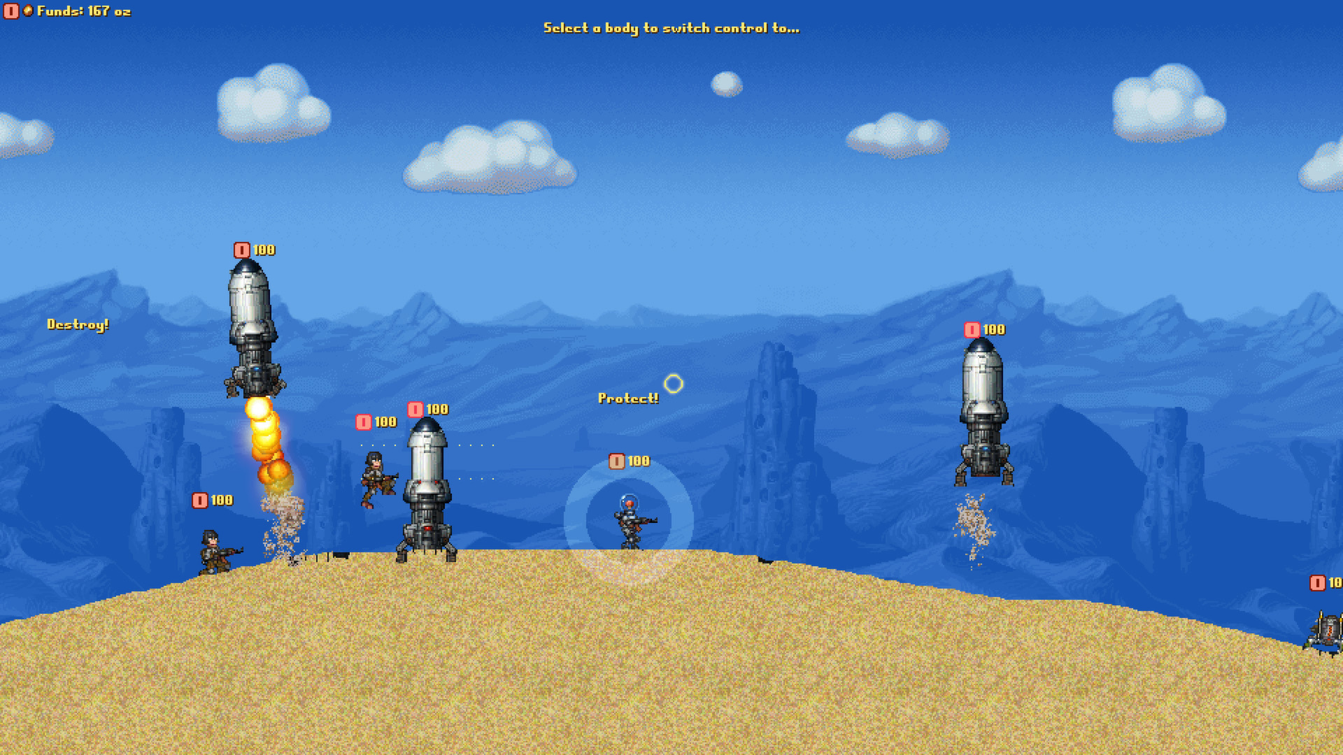 Скриншот из игры Cortex Command - 45
