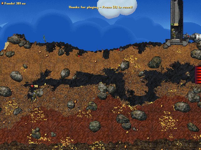 Скриншот из игры Cortex Command - 10