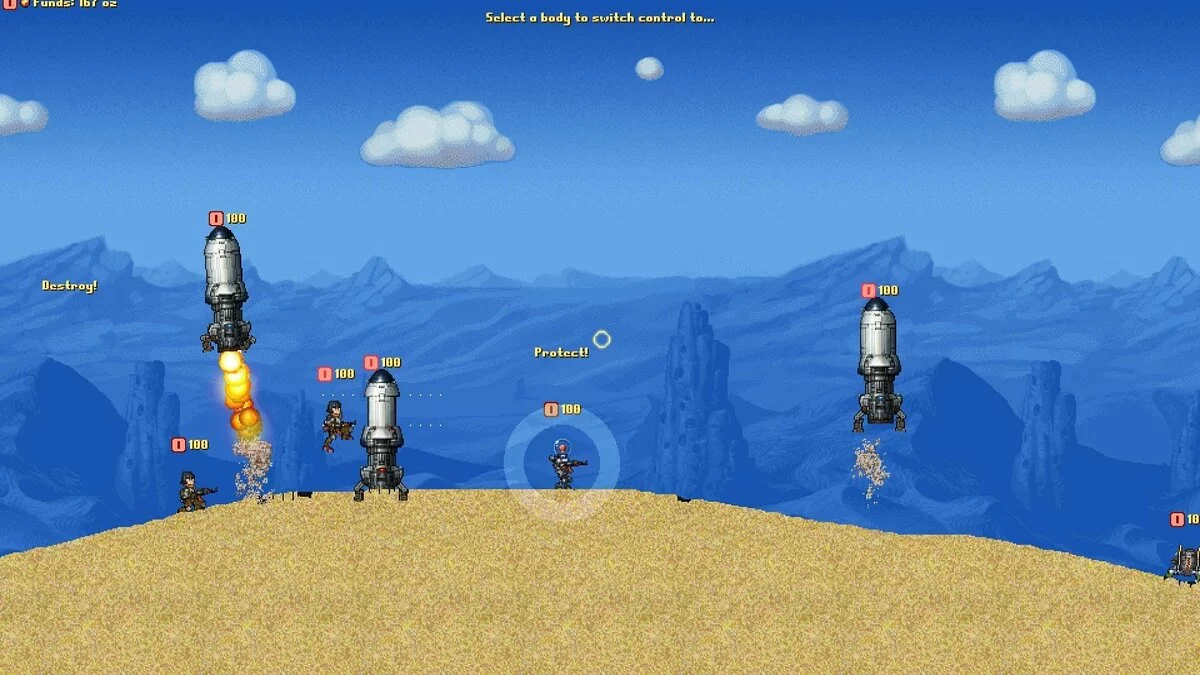 Скриншот из игры Cortex Command - 30