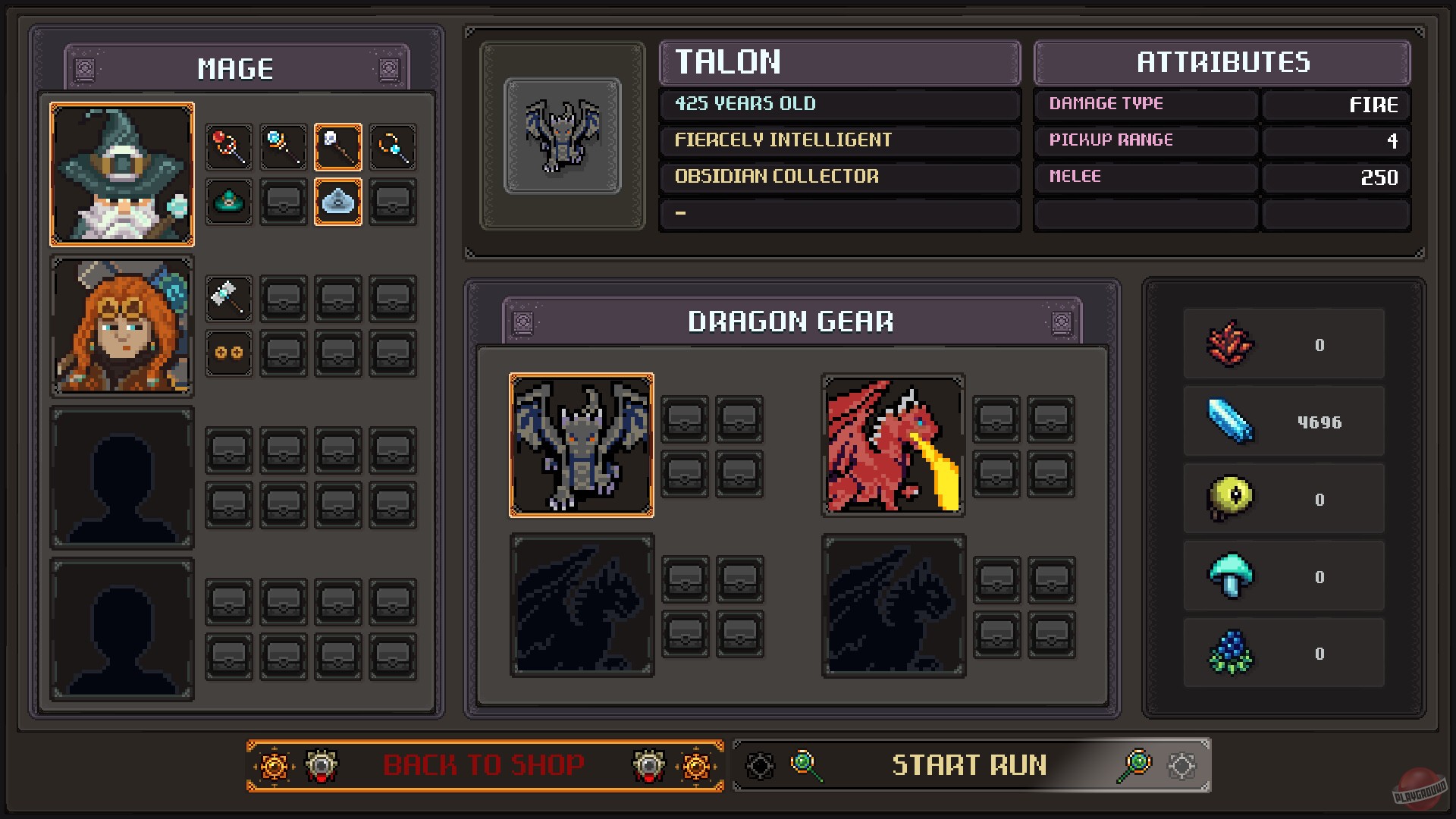 Скриншот из игры Black Dragon Mage - 3