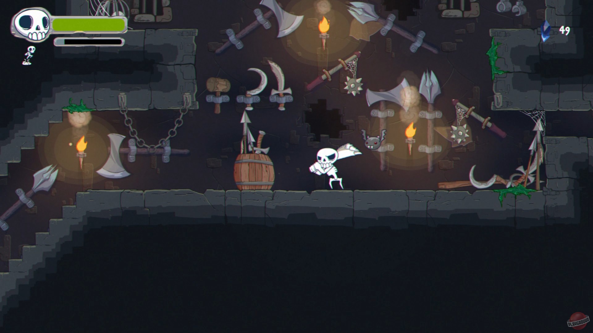 Скриншот из игры Skelattack - 22