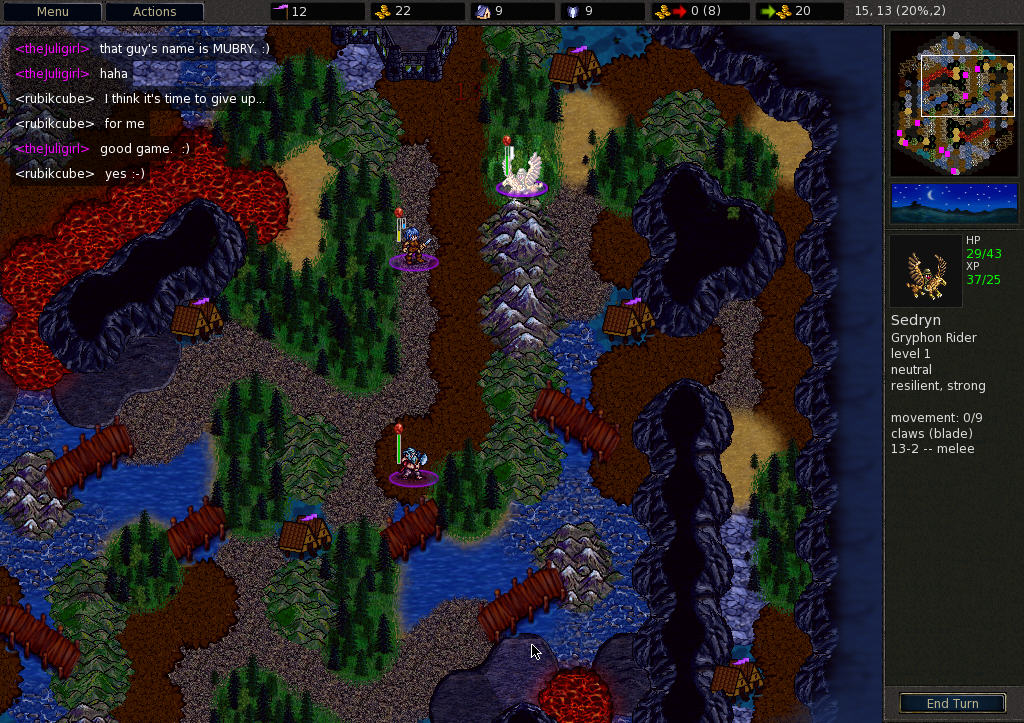 Скриншот из игры The Battle for Wesnoth - 9