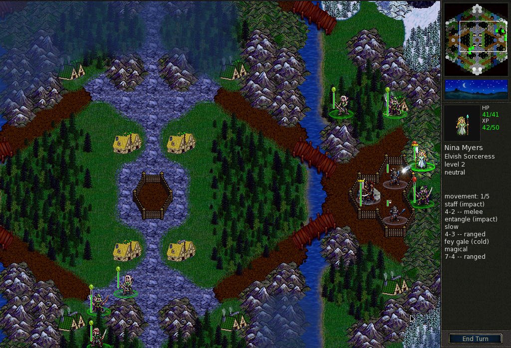 Скриншот из игры The Battle for Wesnoth - 5