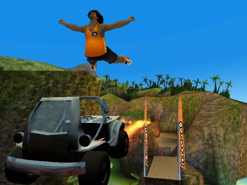 Скриншот из игры Beach King Stunt Racer - 4