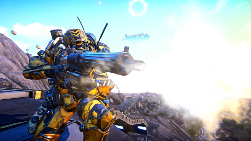 Скриншот из игры PlanetSide Arena - 1