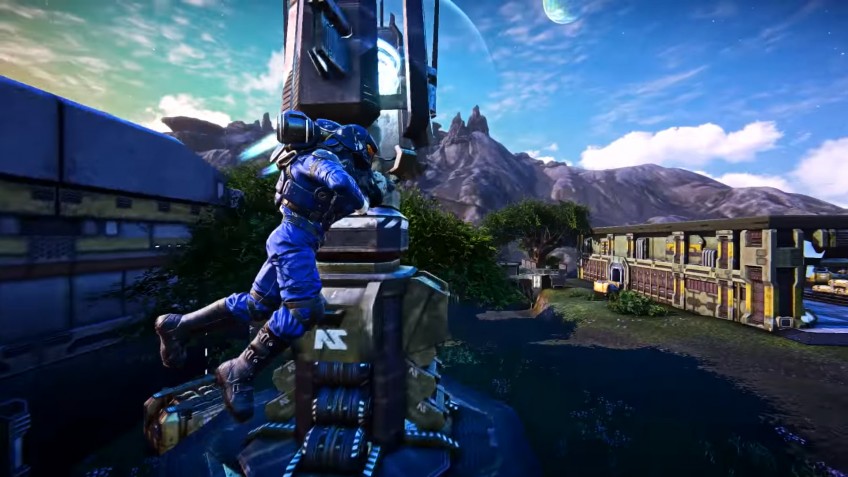 Скриншот из игры PlanetSide Arena - 2