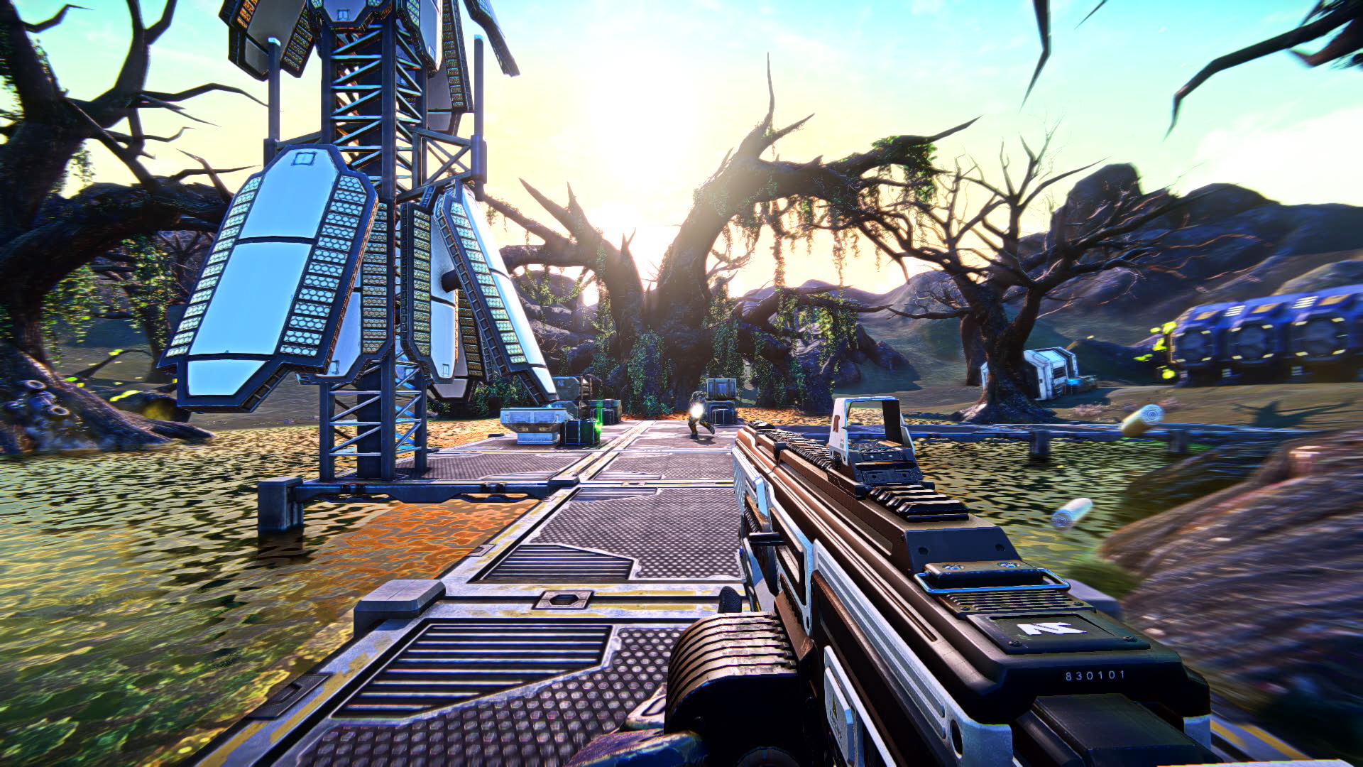Скриншот из игры PlanetSide Arena - 3