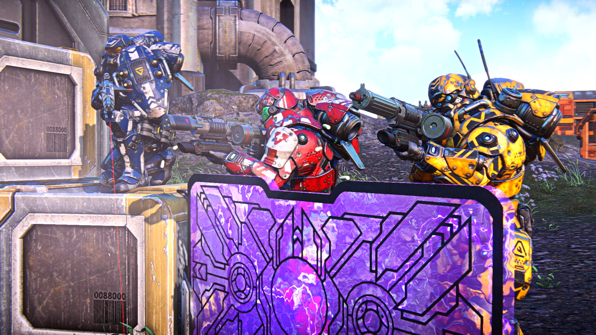 Скриншот из игры PlanetSide Arena - 4