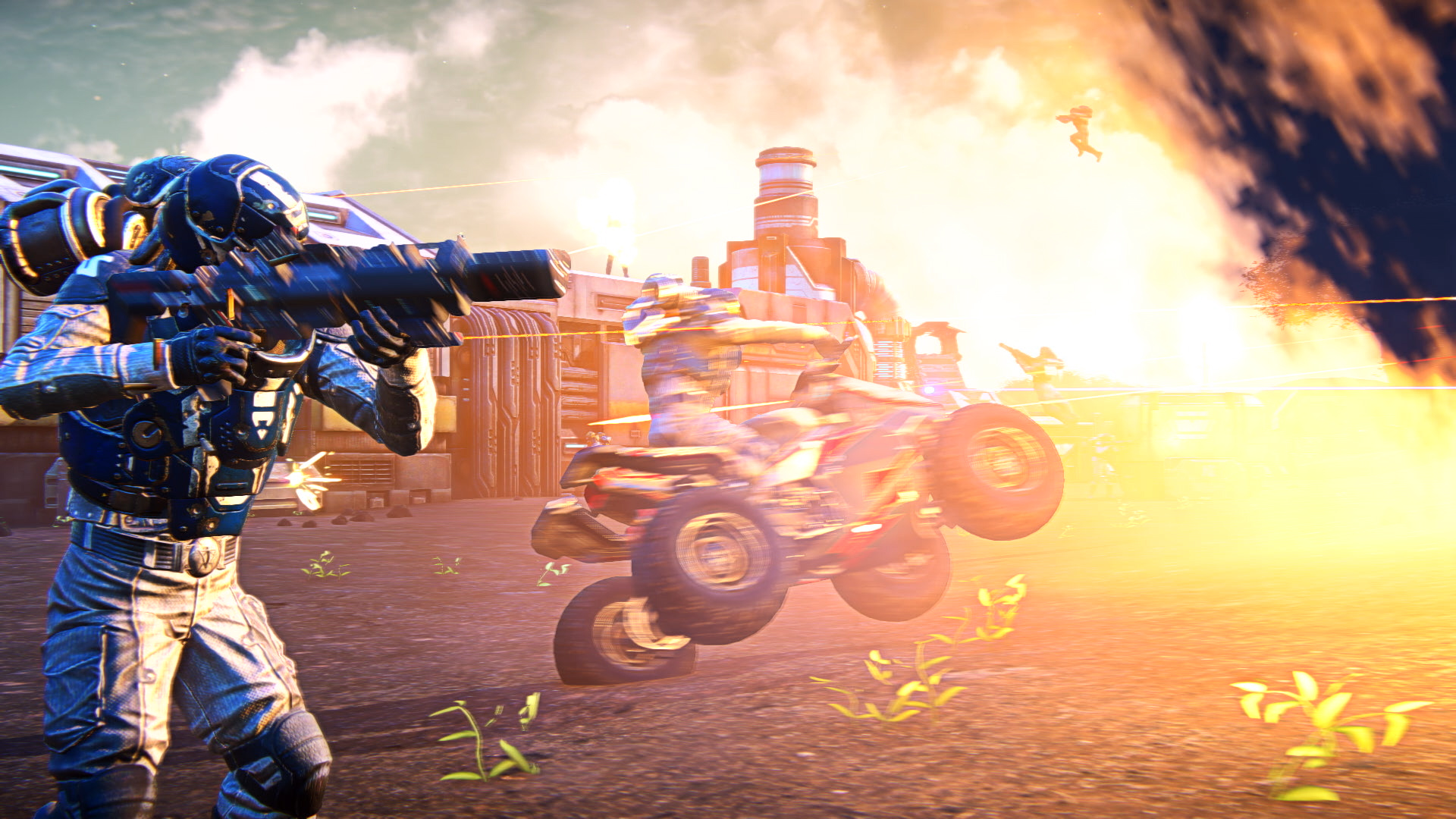Скриншот из игры PlanetSide Arena - 5