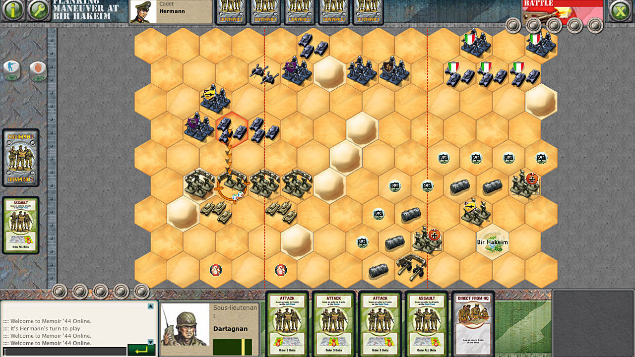 Скриншот из игры Memoir '44 Online - 8