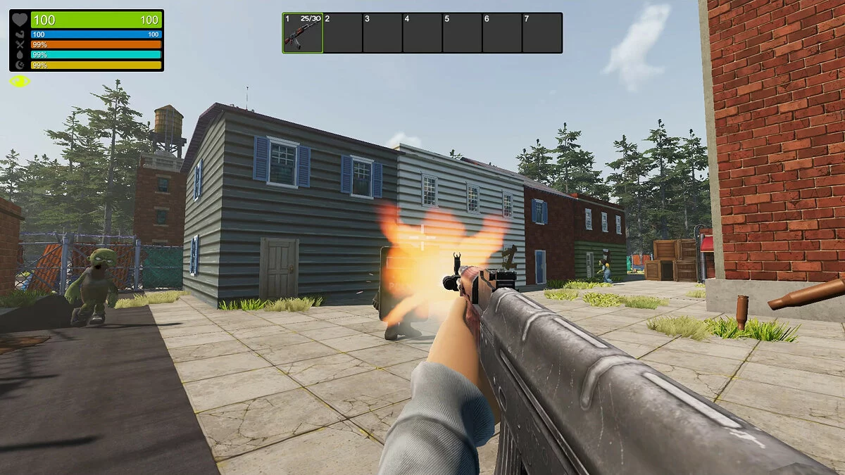 Скриншот из игры Zompiercer - 26