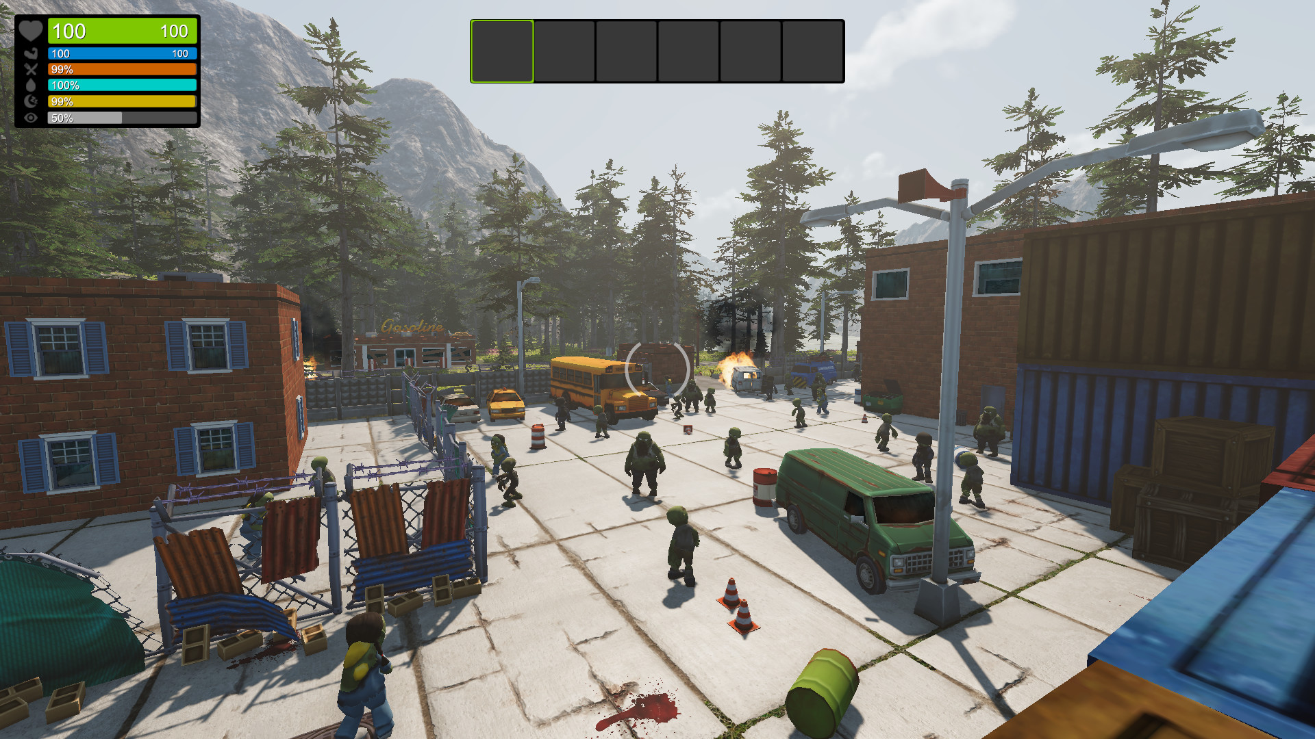 Скриншот из игры Zompiercer - 29