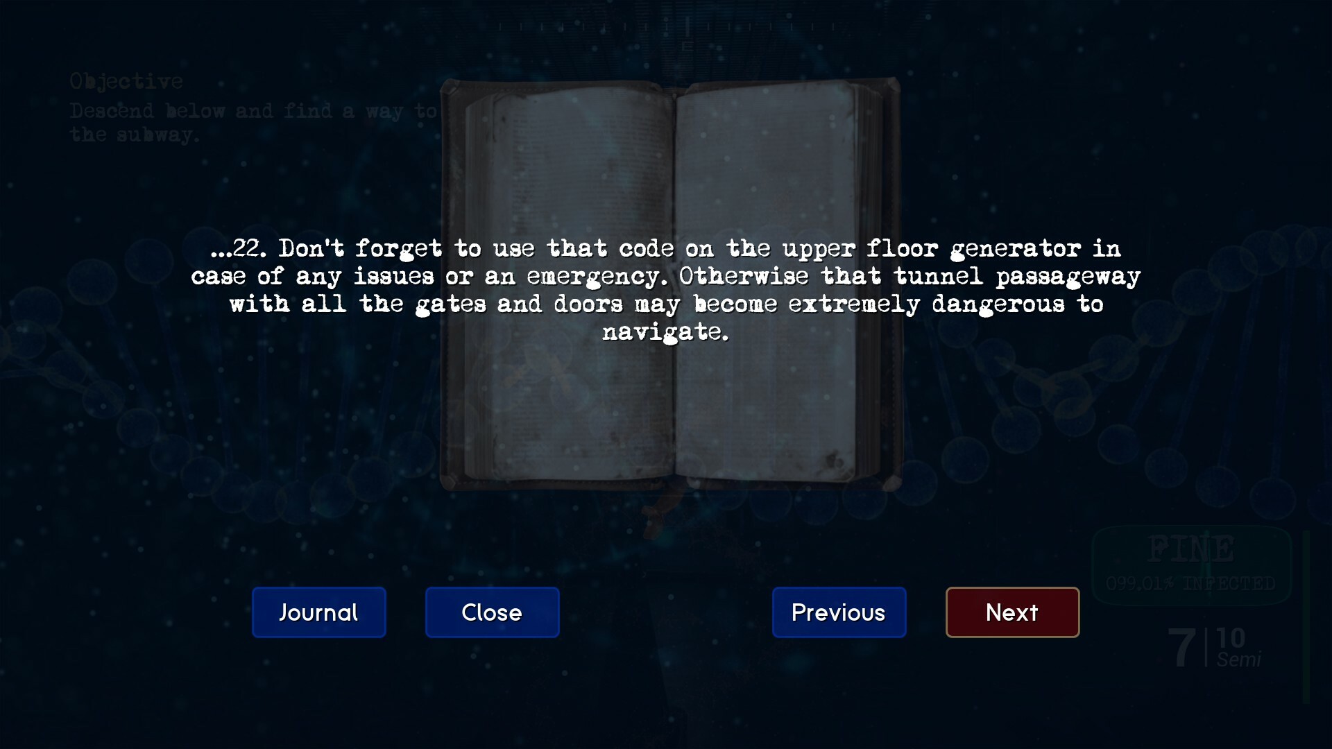 Скриншот из игры Outbreak: Shades of Horror Chromatic Split - 1