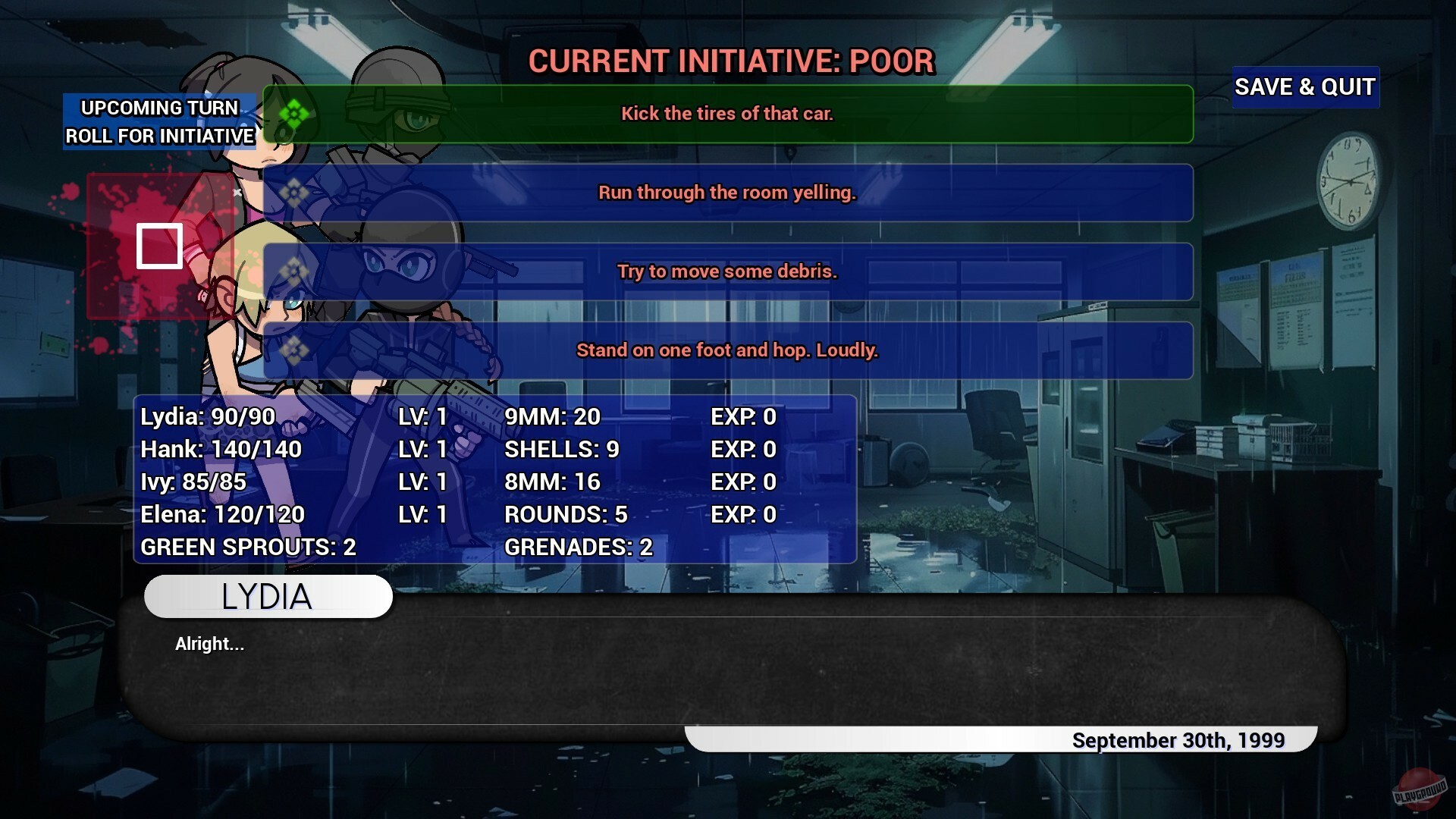 Скриншот из игры Outbreak The Fedora Files: What Lydia Knows - 8