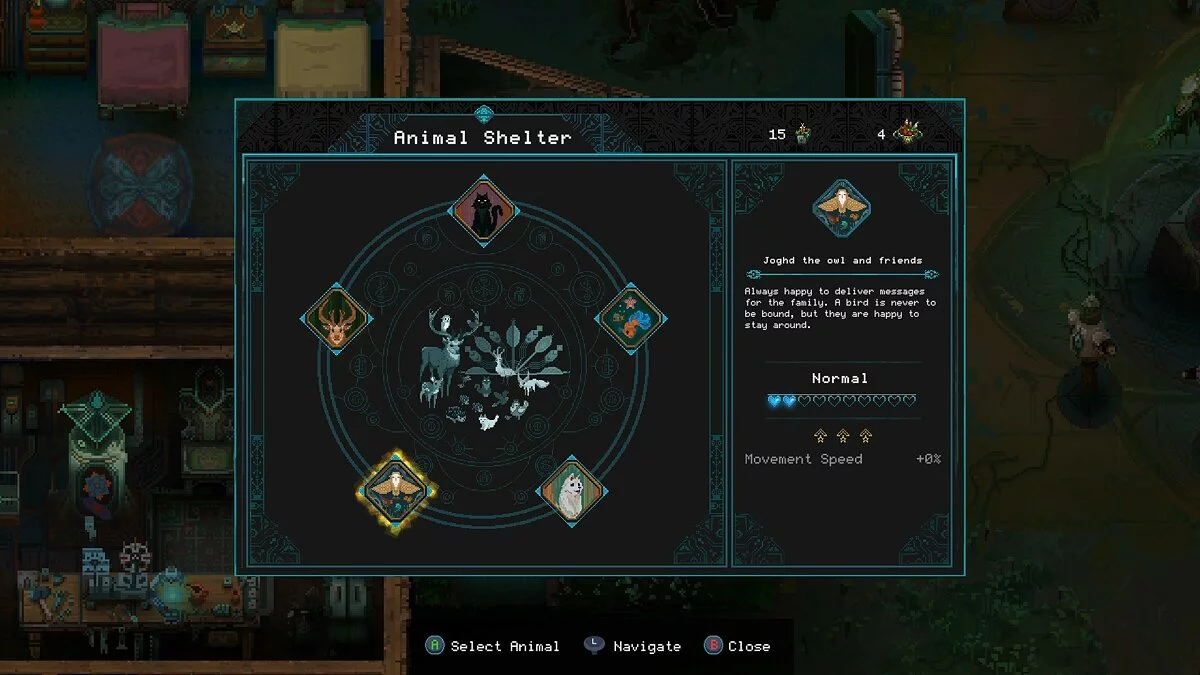 Скриншот из игры Children of Morta: Paws and Claws - 1