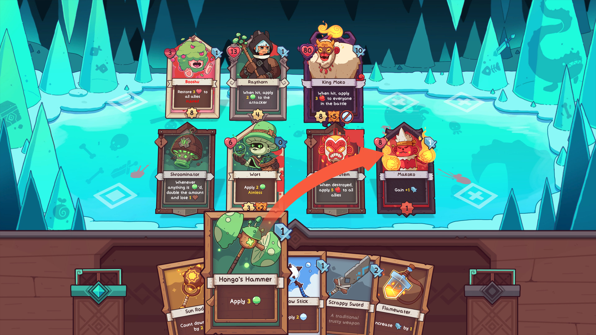 Скриншот из игры Wildfrost - 8