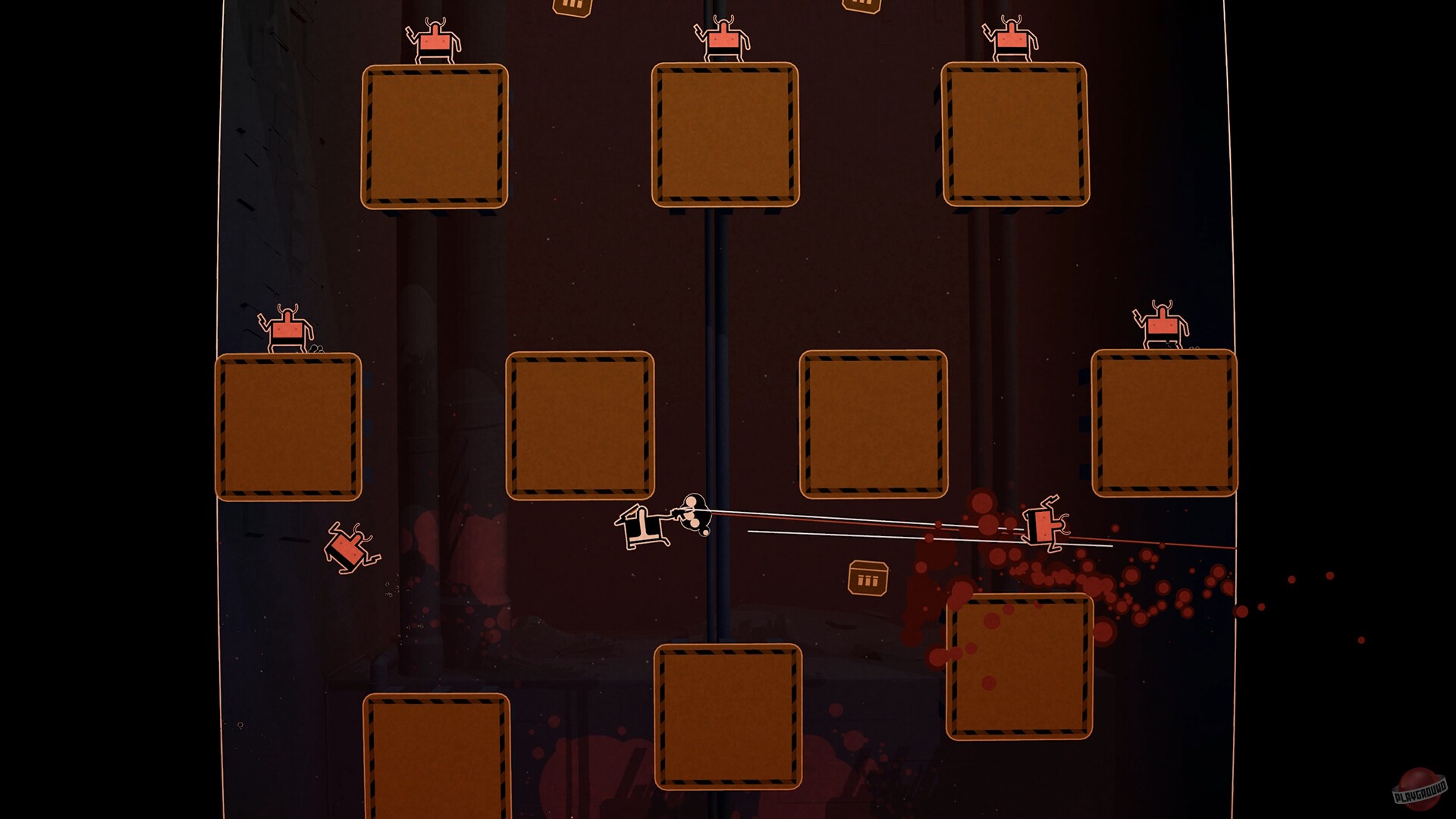 Скриншот из игры Shotgun Cop Man - 47