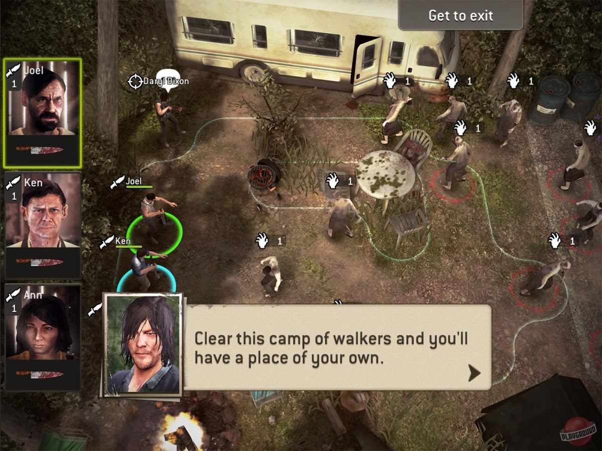 Скриншот из игры The Walking Dead: No Man's Land - 16