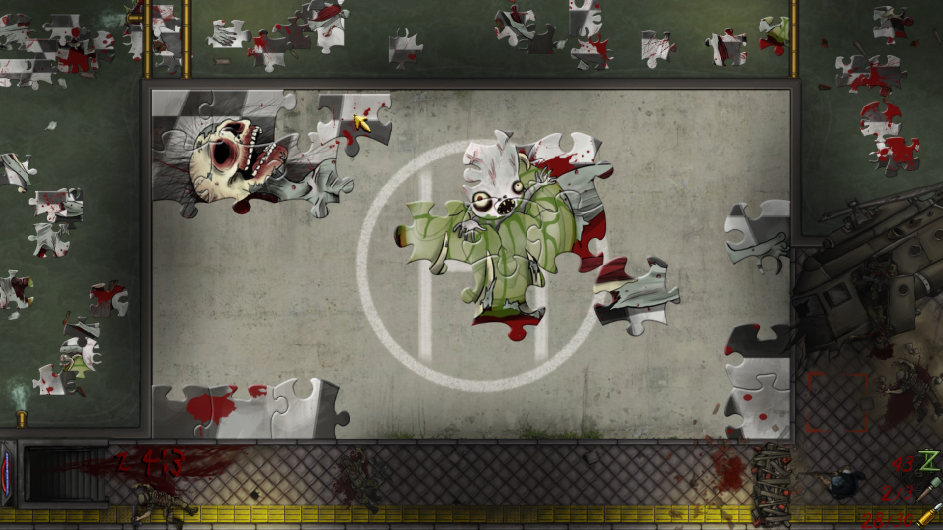 Скриншот из игры Pixel Puzzles: UndeadZ - 40