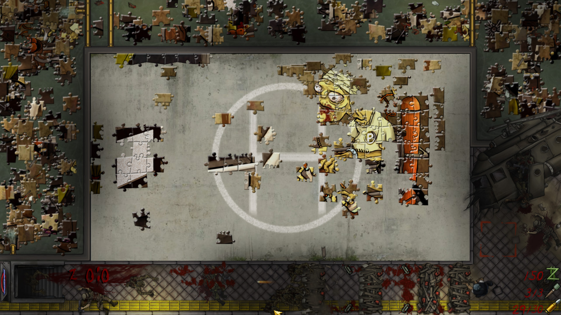 Скриншот из игры Pixel Puzzles: UndeadZ - 31