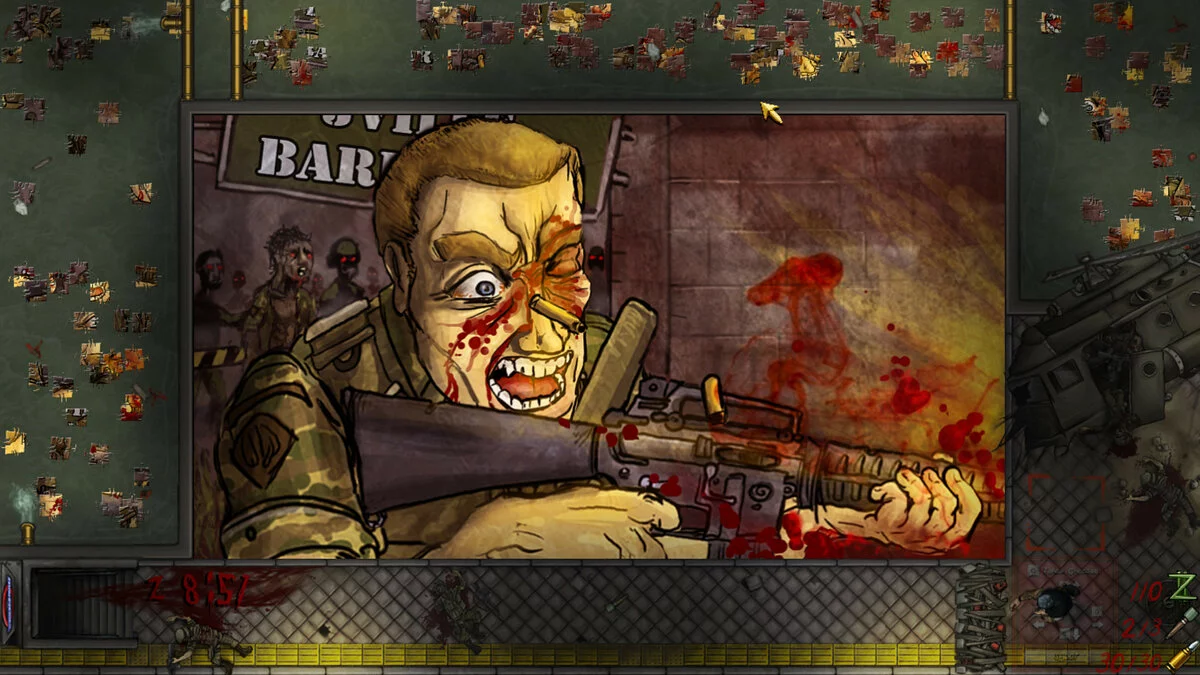 Скриншот из игры Pixel Puzzles: UndeadZ - 3