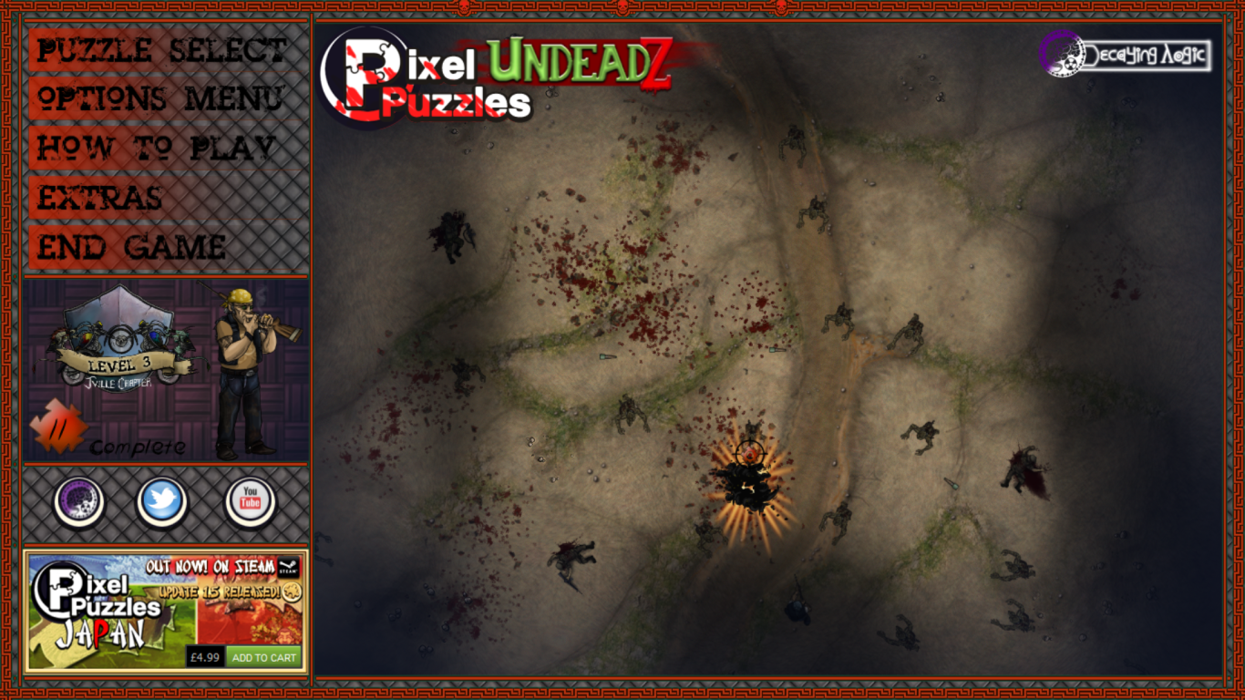 Скриншот из игры Pixel Puzzles: UndeadZ - 34
