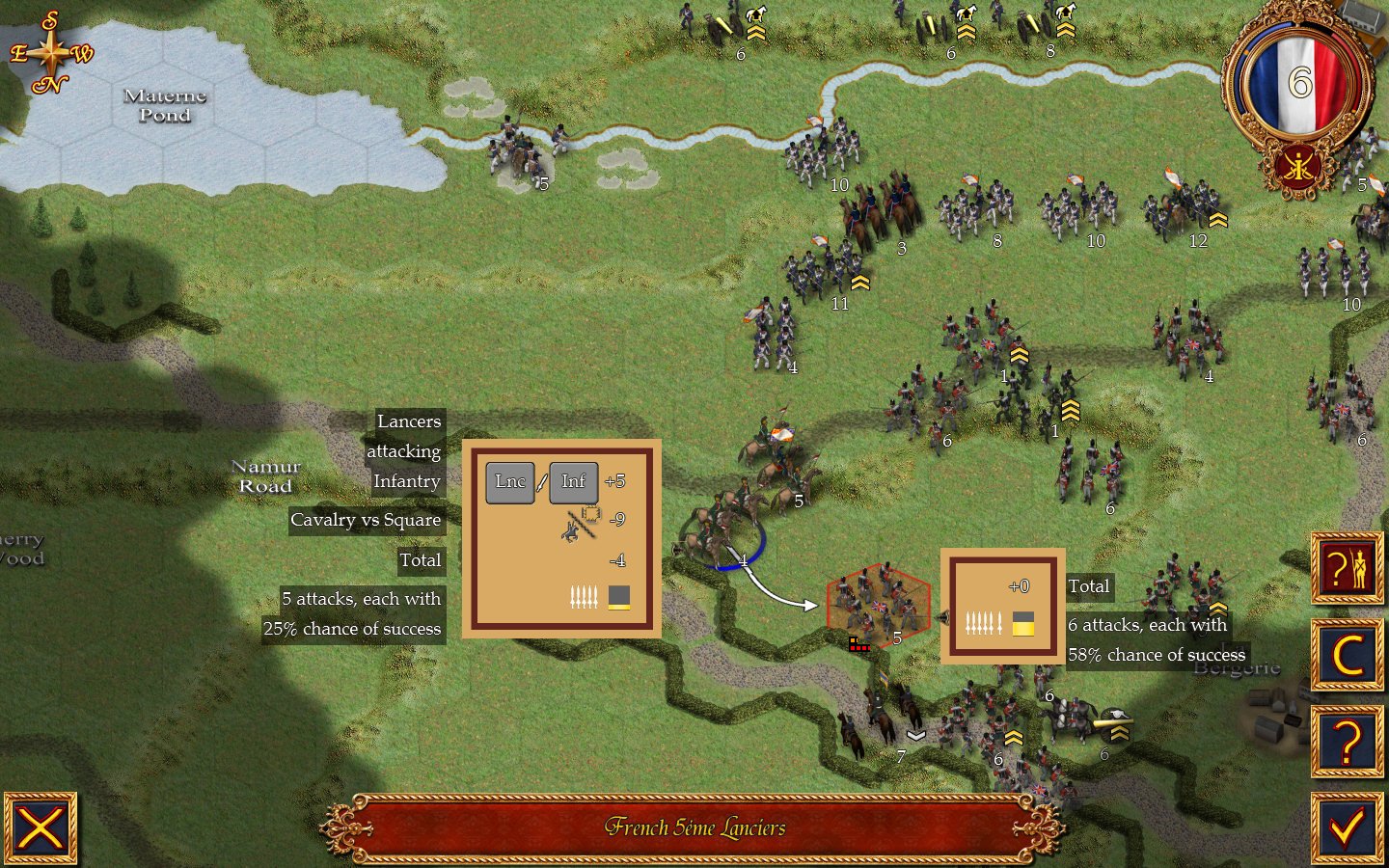 Скриншот из игры Wellington's Victory - 3