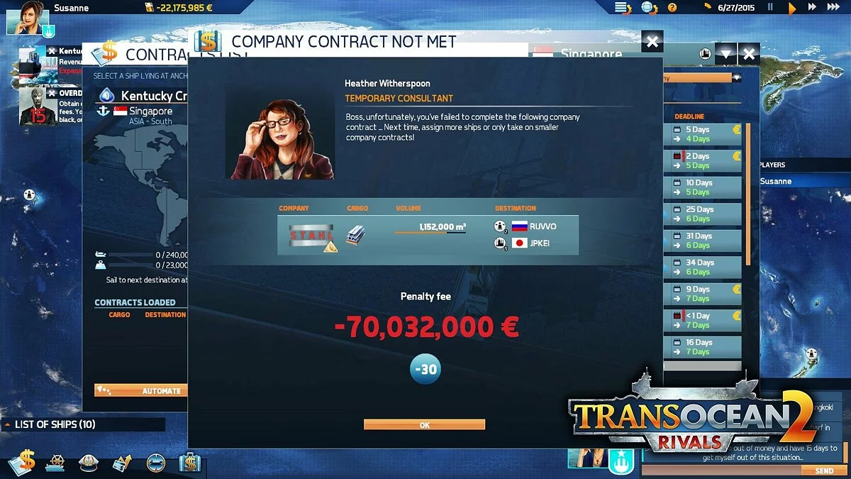 Скриншот из игры TransOcean 2: Rivals - 35