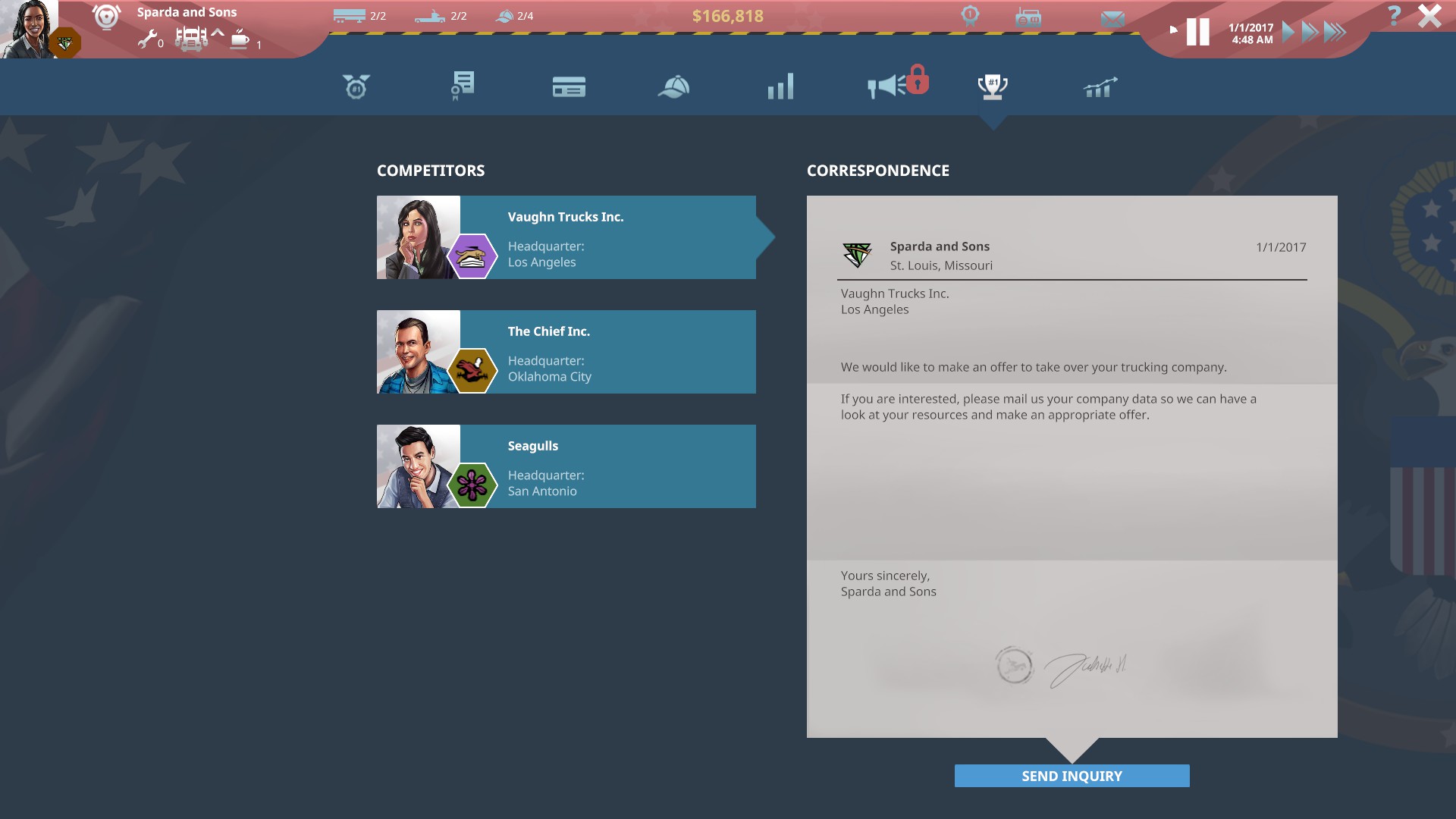 Скриншот из игры TransRoad: USA - 7
