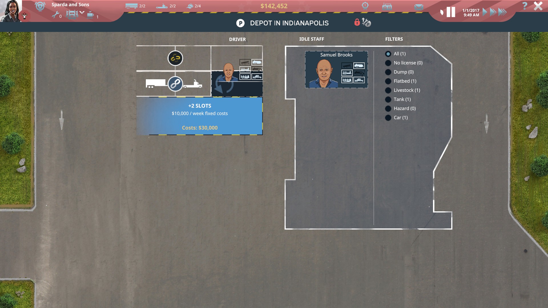 Скриншот из игры TransRoad: USA - 5