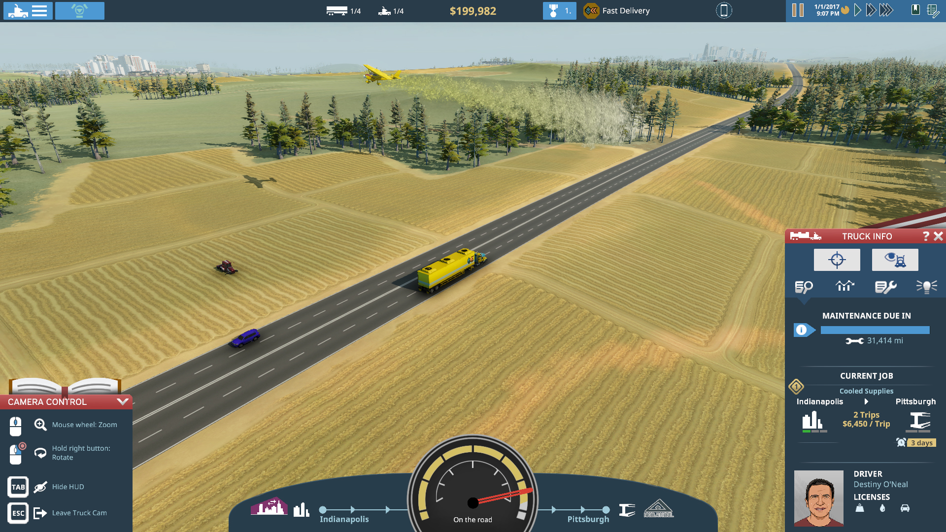 Скриншот из игры TransRoad: USA - 4