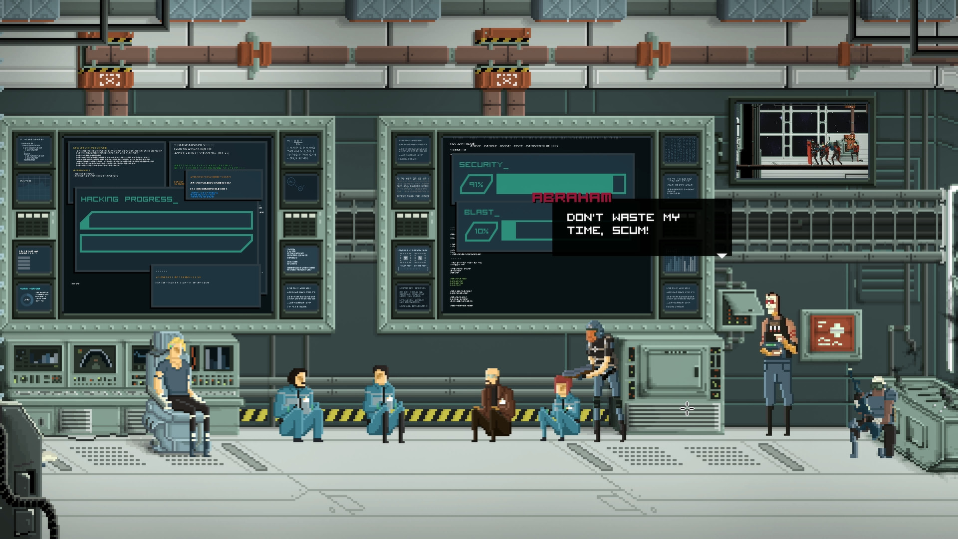 Скриншот из игры Gods Will Be Watching - 22