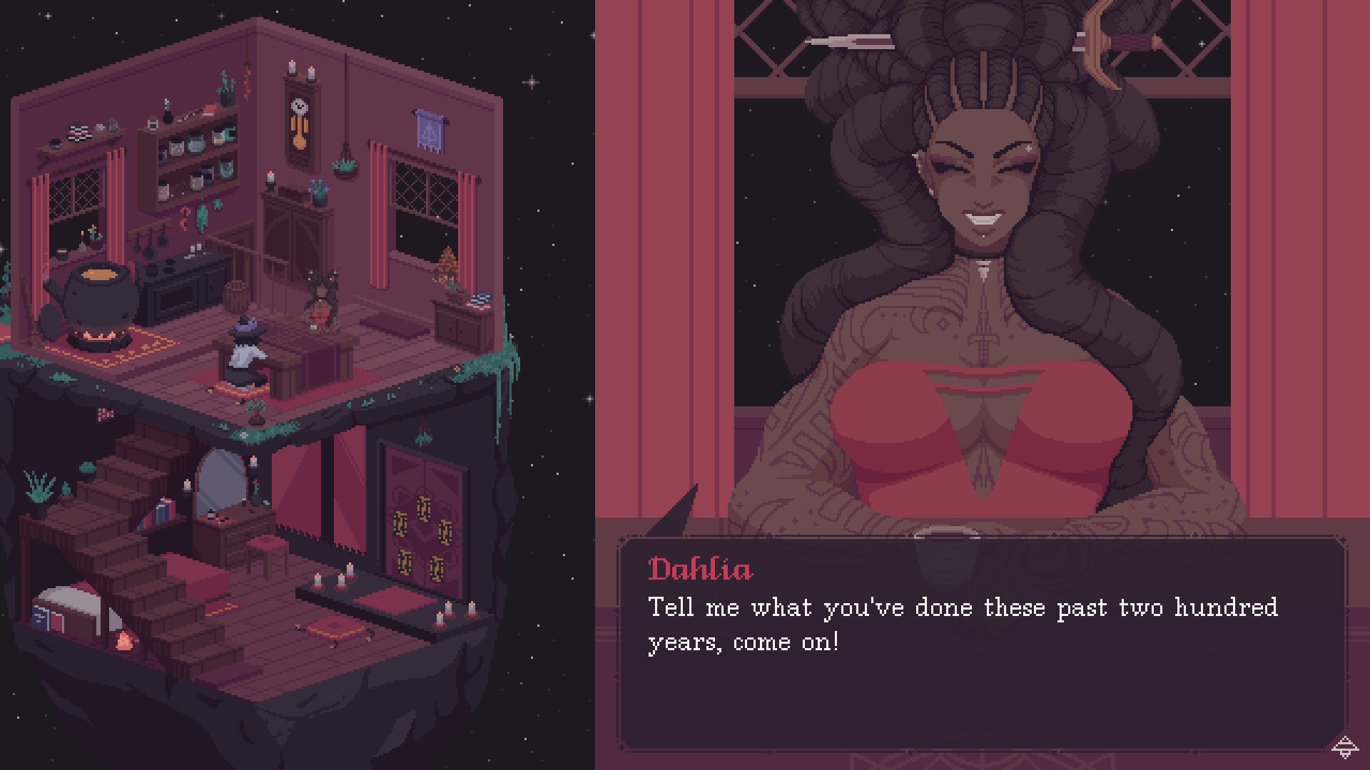 Скриншот из игры The Cosmic Wheel Sisterhood - 7