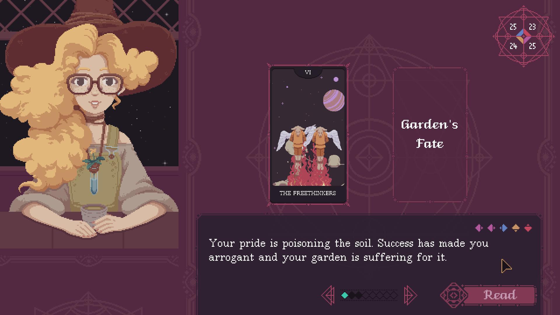 Скриншот из игры The Cosmic Wheel Sisterhood - 42