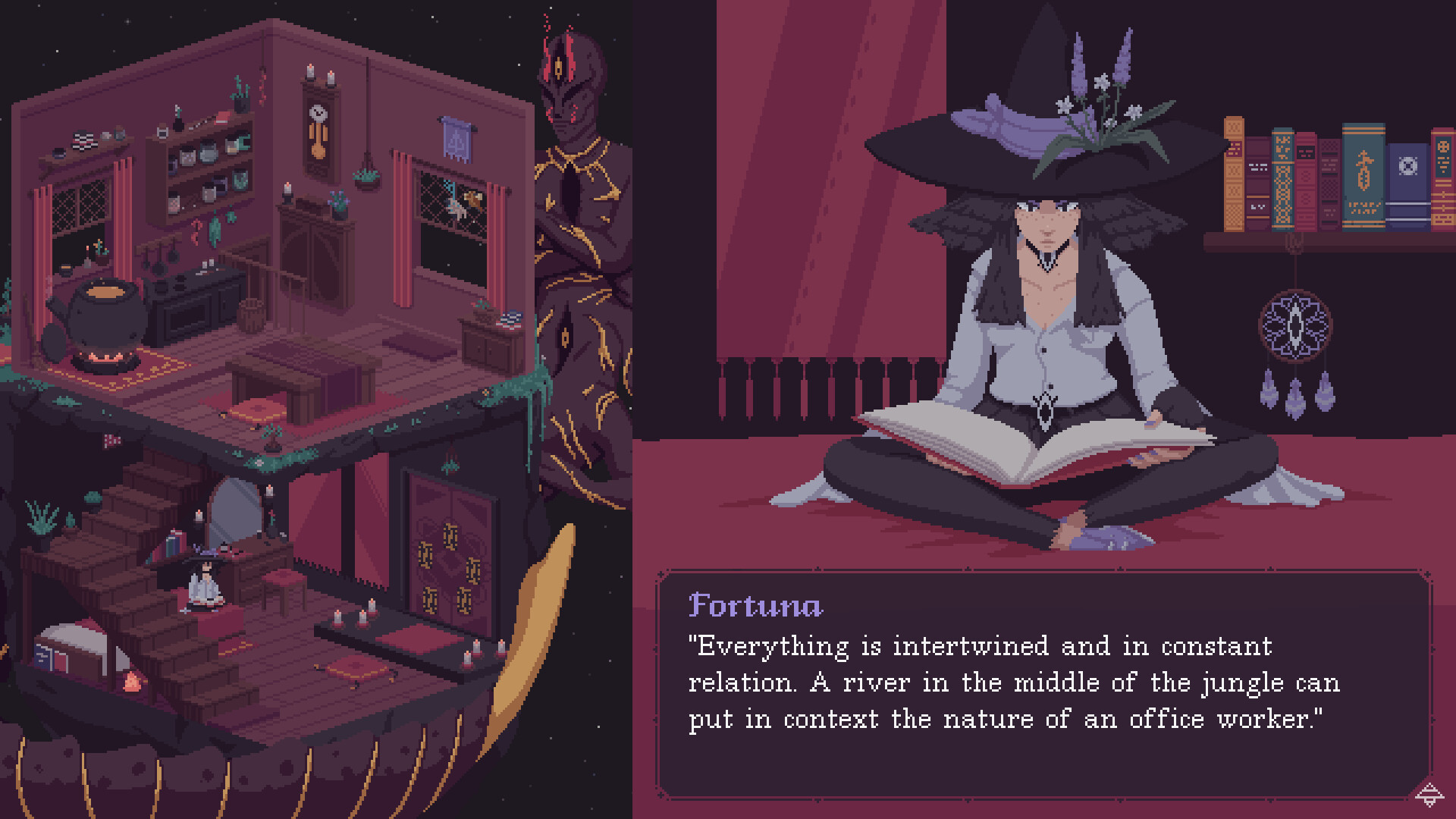 Скриншот из игры The Cosmic Wheel Sisterhood - 1