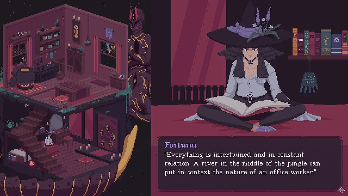 Скриншот из игры The Cosmic Wheel Sisterhood - 11